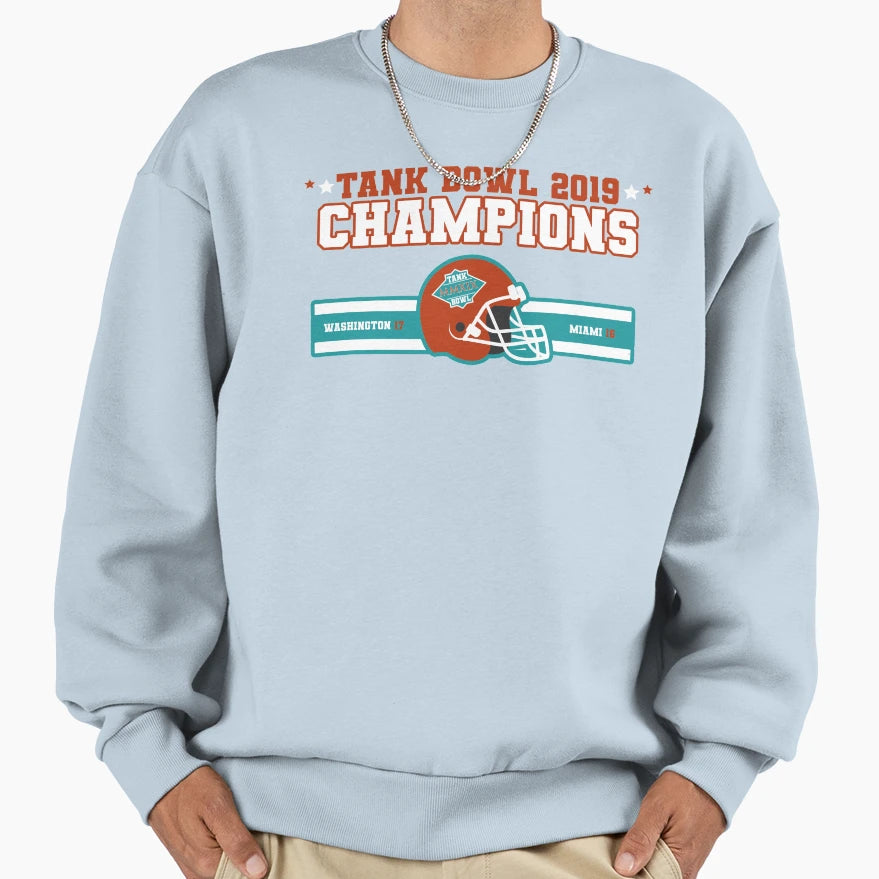 Tank Bowl 2019 Champions Funny Gift Iea Sweatshirt - Trendy Graphic Unisex - T-Shirt, Sweatshirt, Hoodie