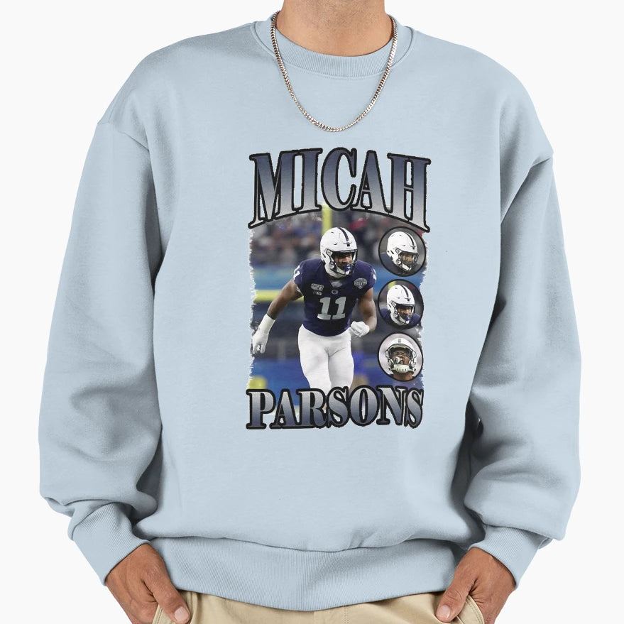 Linebacker Champion Sports Player Sweatshirt - Minimalist Print for Adults - T-Shirt, Sweatshirt, Hoodie