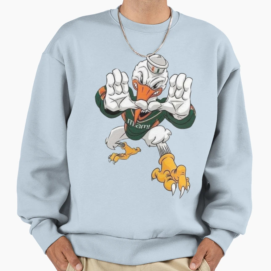 Miami Hurricanes Sweatshirt - Minimalist Print for Adults - T-Shirt, Sweatshirt, Hoodie