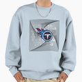 Tennessee Titans Repeat Logo T-Shirt - Casual Everyday Wear Men Women - T-Shirt, Sweatshirt, Hoodie