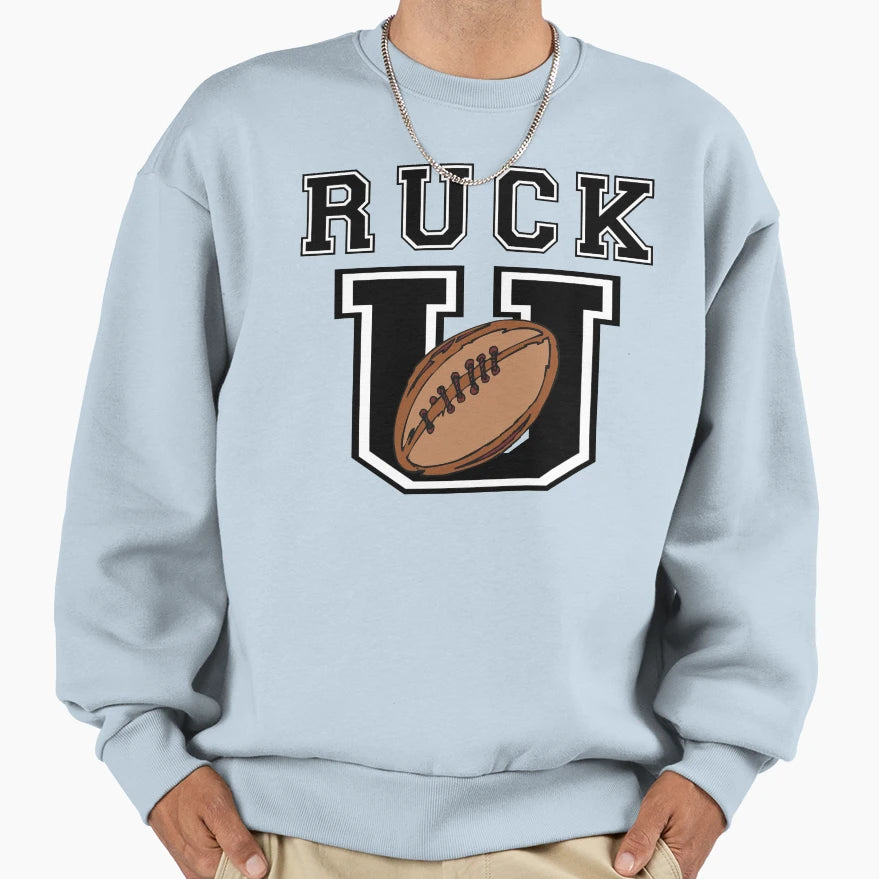 Ruck U Sweatshirt - Unique Graphic Men Women - T-Shirt, Sweatshirt, Hoodie