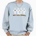 Milf I Love Foosball Table Sweatshirt - Minimalist Print for Adults - T-Shirt, Sweatshirt, Hoodie