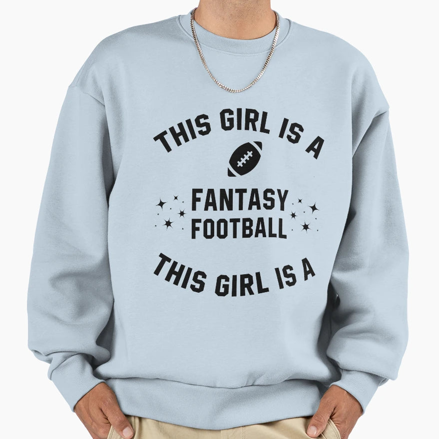 This Is Fantasy Football Gift Sweatshirt - Fun Novelty Design Men Women - T-Shirt, Sweatshirt, Hoodie