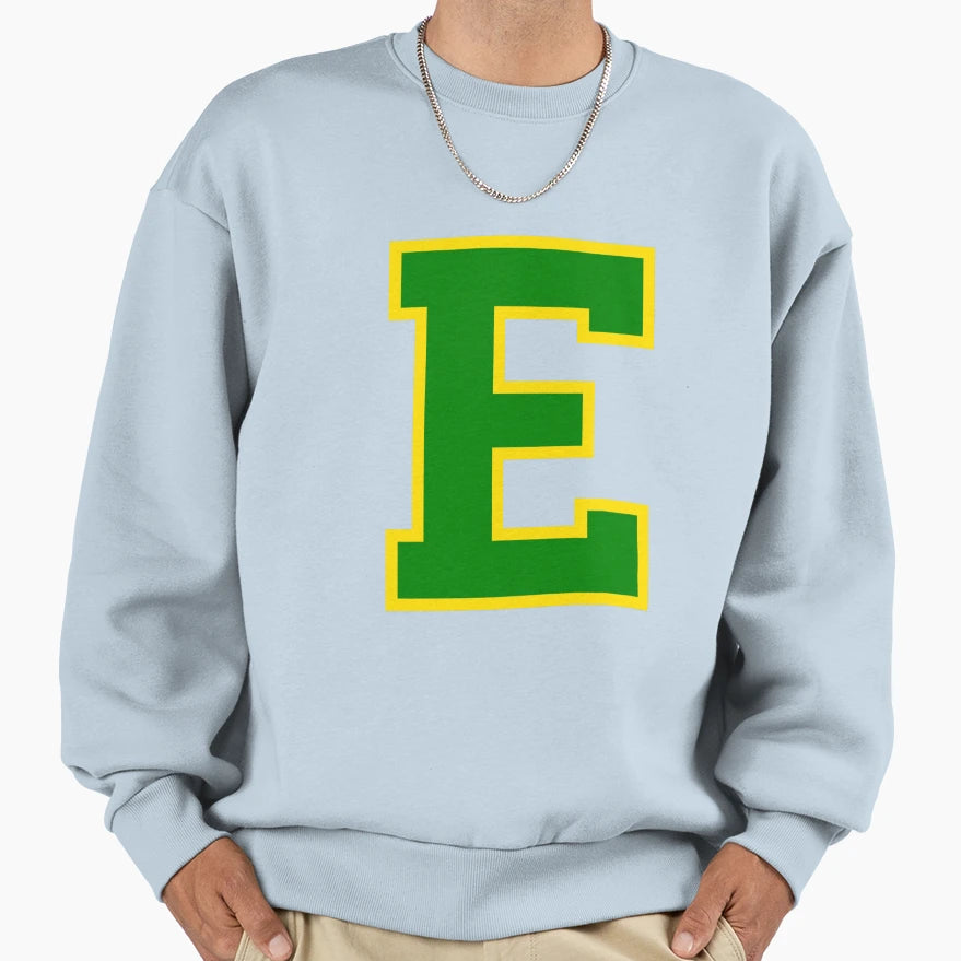 Edina E Sweatshirt - Minimalist Print for Adults - T-Shirt, Sweatshirt, Hoodie