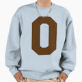 Alphabet Brown O Sports Letter O Sweatshirt - Streetwear Style Men Women - T-Shirt, Sweatshirt, Hoodie