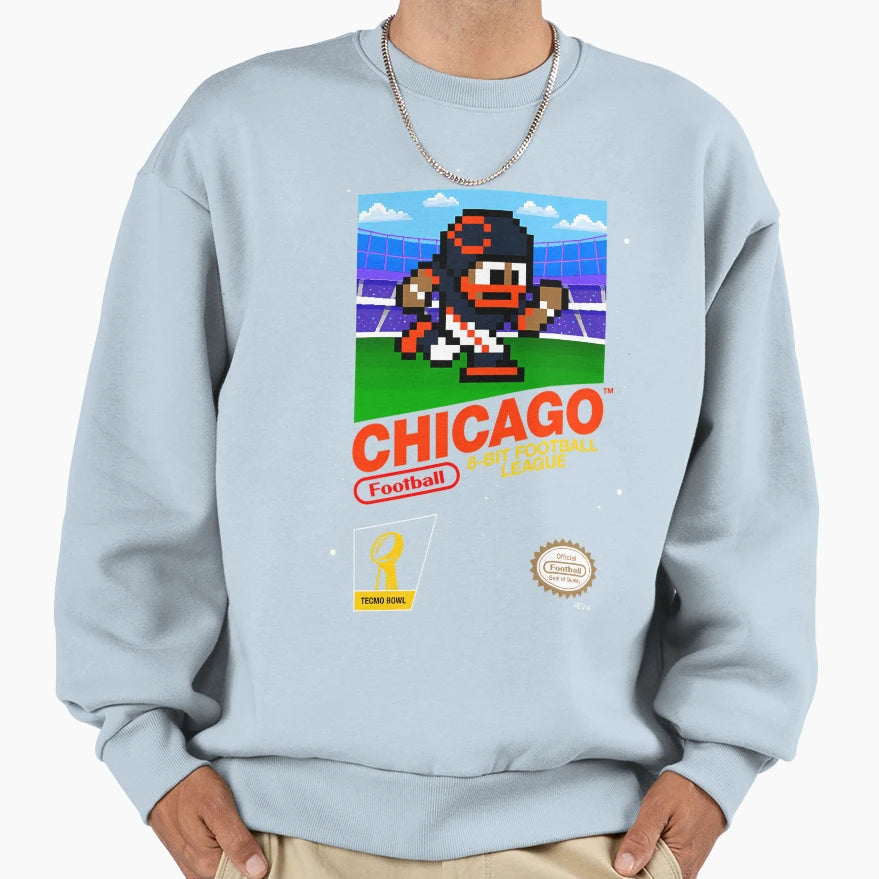Chicago Bears 8Bit Videogames Sweatshirt - Graphic Print Men Women - T-Shirt, Sweatshirt, Hoodie