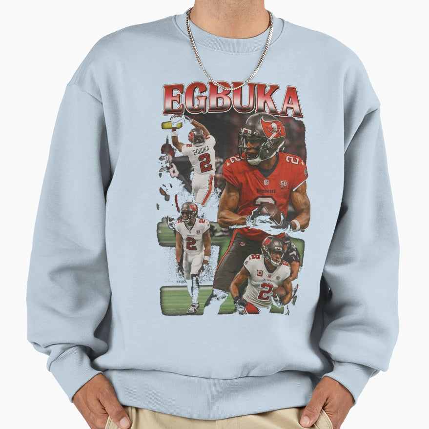 Emeka Egbuka Tampa Bay Sweatshirt - Trendy Graphic Men Women - T-Shirt, Sweatshirt, Hoodie