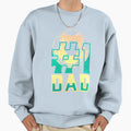 1 Dad Soccer Player Soccer Sweatshirt - Custom Art Print for Adults - T-Shirt, Sweatshirt, Hoodie