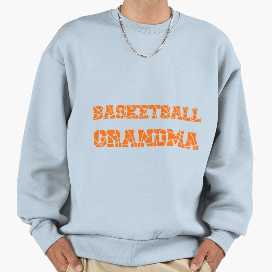 Basketball Grandma T-Shirt - Minimalist Print Men Women - T-Shirt, Sweatshirt, Hoodie