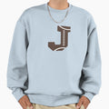 Personalized Football Initial J Sweatshirt - Unique Graphic for Adults - T-Shirt, Sweatshirt, Hoodie