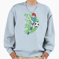 Anime Soccer Player Sweatshirt - Unique Graphic Unisex - T-Shirt, Sweatshirt, Hoodie