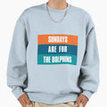 Sundays Are Dolphins Miami Sweatshirt - Aesthetic Graphic for Adults - T-Shirt, Sweatshirt, Hoodie