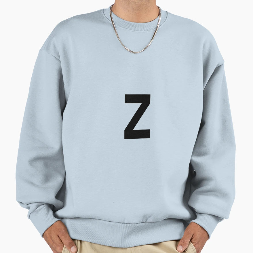 Mdi Alpha Z Sweatshirt - Minimalist Print for Adults - T-Shirt, Sweatshirt, Hoodie