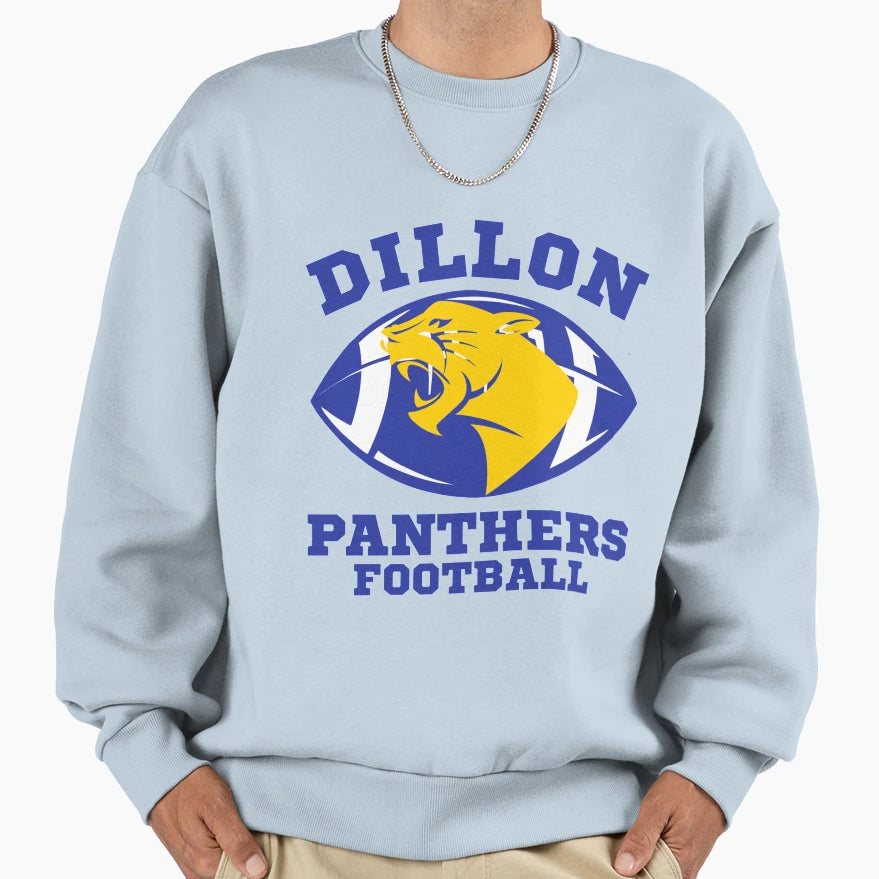 Dillon Panthers Football Sweatshirt - Custom Art Print for Adults - T-Shirt, Sweatshirt, Hoodie