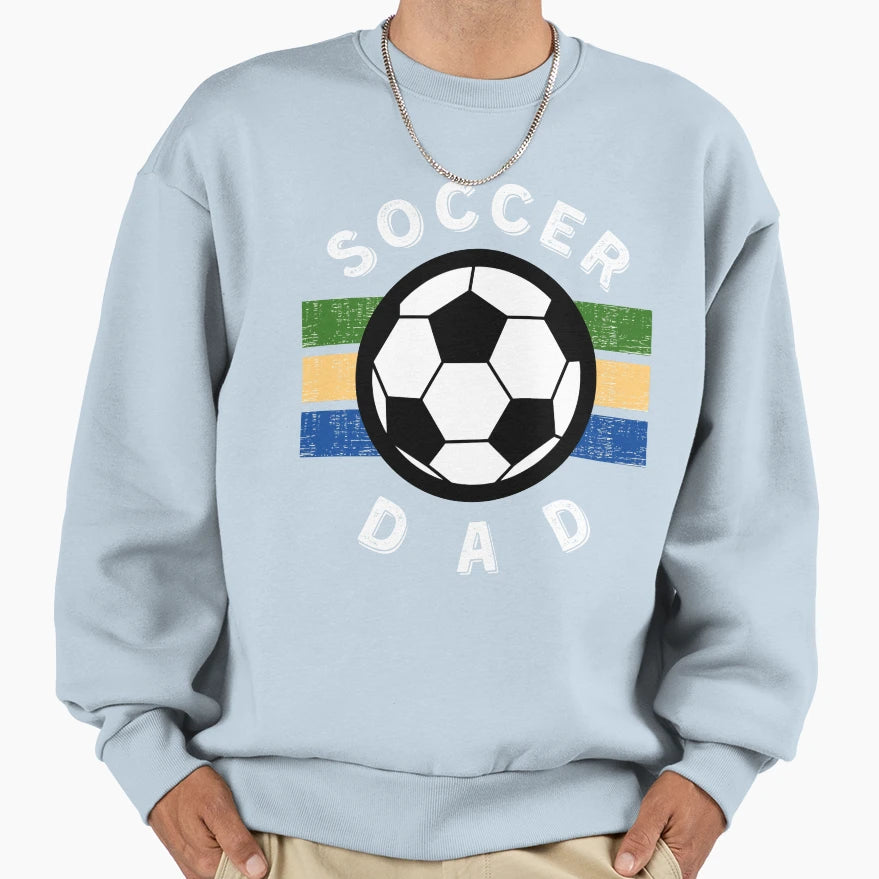 Soccer Dad Sports Dad Dad Life Sweatshirt - Minimalist Print Men Women - T-Shirt, Sweatshirt, Hoodie
