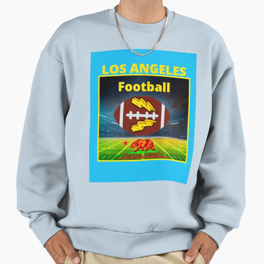 Los Angeles Football Sweatshirt - Unique Graphic for Adults - T-Shirt, Sweatshirt, Hoodie