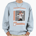 Player Sports Quarterback 14 Wide Sweatshirt - Custom Art Print for Adults - T-Shirt, Sweatshirt, Hoodie