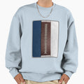 Football Blue And White Team Sweatshirt - Aesthetic Graphic Men Women - T-Shirt, Sweatshirt, Hoodie