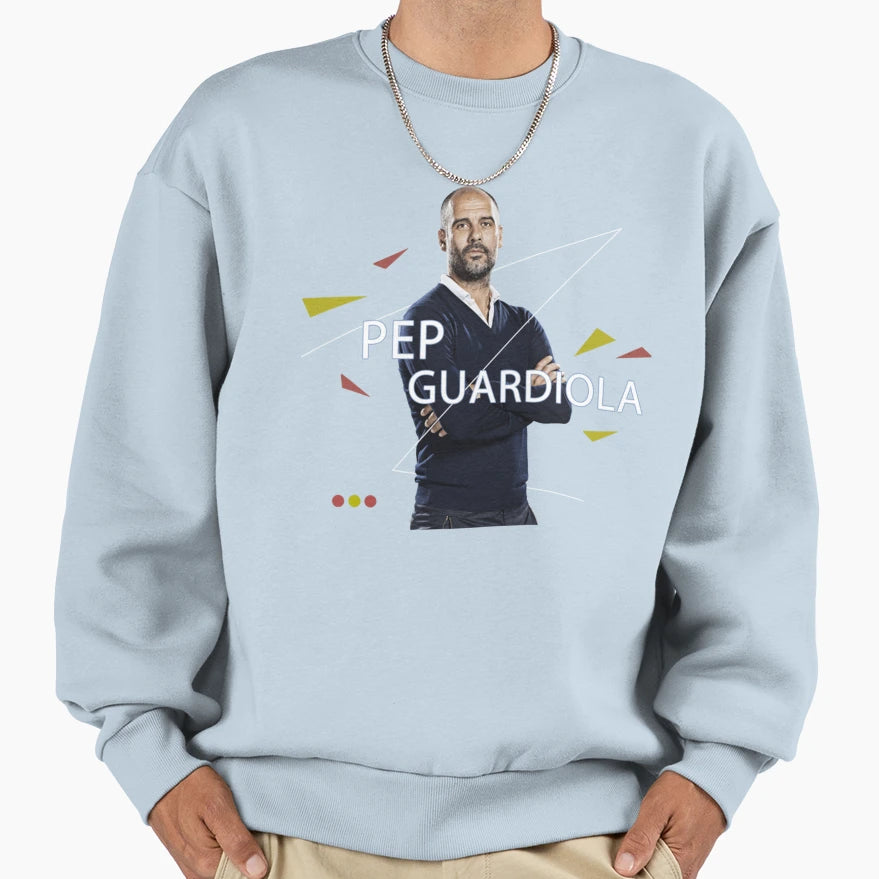 Pep Guardiola Manchester City Sweatshirt - Trendy Graphic Unisex - T-Shirt, Sweatshirt, Hoodie