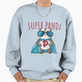 Super Panda Super Panda Hero Sweatshirt - Graphic Print Men Women - T-Shirt, Sweatshirt, Hoodie