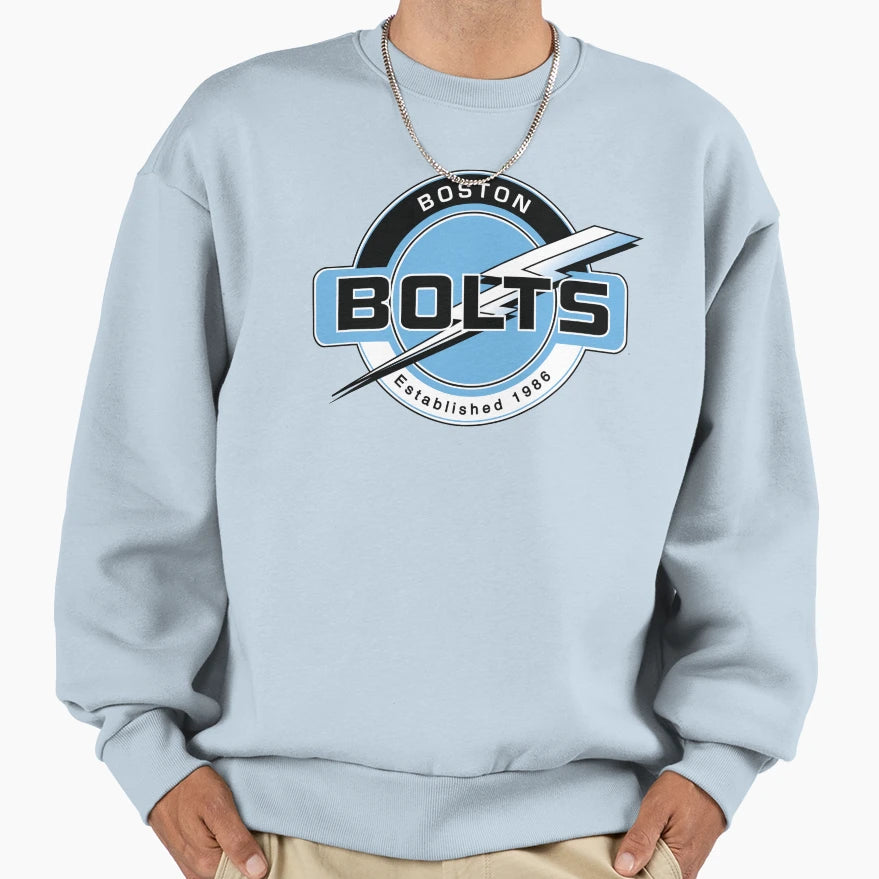 Boston Bolts Logo Usl Sweatshirt - Trendy Graphic Men Women - T-Shirt, Sweatshirt, Hoodie