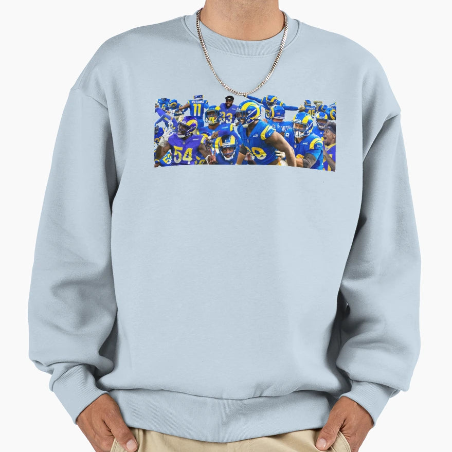 La Rams 2021 Defense Sweatshirt - Aesthetic Graphic Men Women - T-Shirt, Sweatshirt, Hoodie