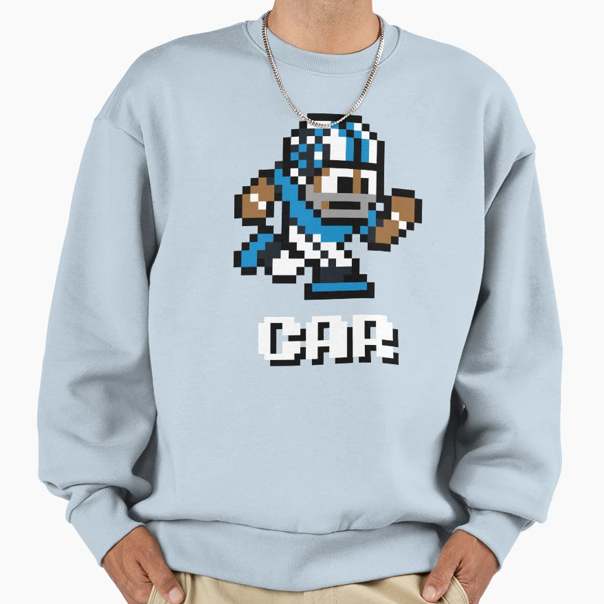 Carolina Panthers Tecmo Super Bowl Sweatshirt - Streetwear Style Unisex - T-Shirt, Sweatshirt, Hoodie