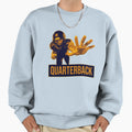 College Football Quarterback Sweatshirt - Graphic Print Men Women - T-Shirt, Sweatshirt, Hoodie