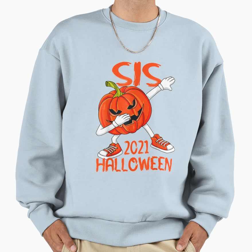 Pumpkin Halloween Sweatshirt - Aesthetic Graphic Unisex - T-Shirt, Sweatshirt, Hoodie