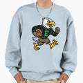 Eagle Football Mascot Sweatshirt - Minimalist Print for Adults - T-Shirt, Sweatshirt, Hoodie