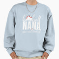 Baseball Nana Crazy Proud Sweatshirt - Casual Everyday Wear Men Women - T-Shirt, Sweatshirt, Hoodie