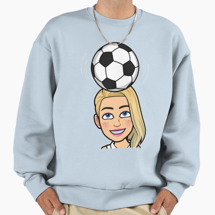 Soccer Player Sweatshirt - Streetwear Style for Adults - T-Shirt, Sweatshirt, Hoodie