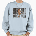 Brother Football And Lightning Bolt Sweatshirt - Aesthetic Graphic Unisex - T-Shirt, Sweatshirt, Hoodie