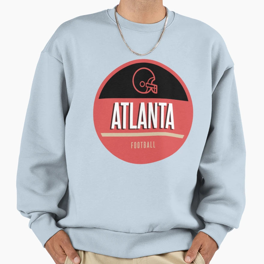 Atlanta Football Sweatshirt - Trendy Graphic for Adults - T-Shirt, Sweatshirt, Hoodie