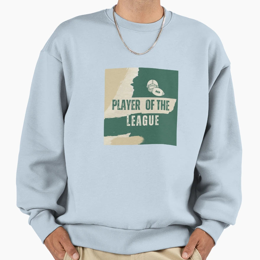 Football Sports Typography Sweatshirt - Streetwear Style Men Women - T-Shirt, Sweatshirt, Hoodie