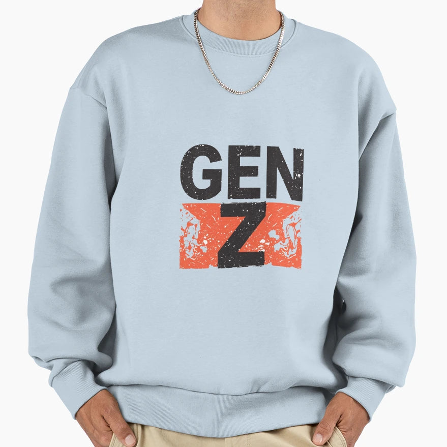 Gen Z Bold Streetwear Modern T-Shirt - Aesthetic Graphic for Adults - T-Shirt, Sweatshirt, Hoodie