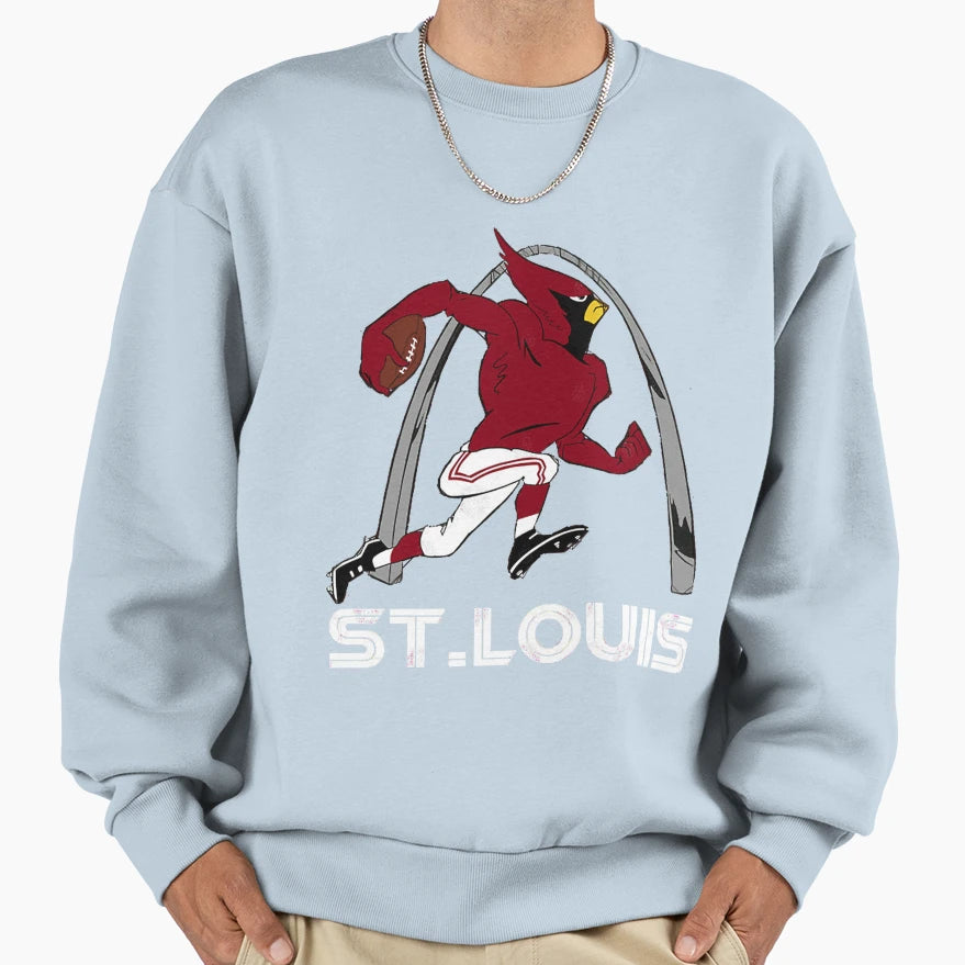Big Red Throwback Sweatshirt - Aesthetic Graphic Men Women - T-Shirt, Sweatshirt, Hoodie