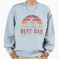 Best Dad Ever Football Love Fathers Sweatshirt - Streetwear Style Unisex - T-Shirt, Sweatshirt, Hoodie