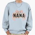 Preppy Fall Nana Pumpkin Autumn Sweatshirt - Aesthetic Graphic Unisex - T-Shirt, Sweatshirt, Hoodie