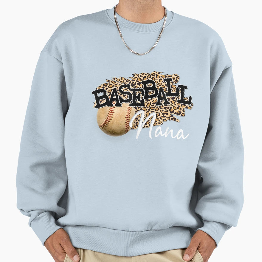 Baseball Nana Mom Gifts Mothers Day Sweatshirt - Trendy Graphic Unisex - T-Shirt, Sweatshirt, Hoodie