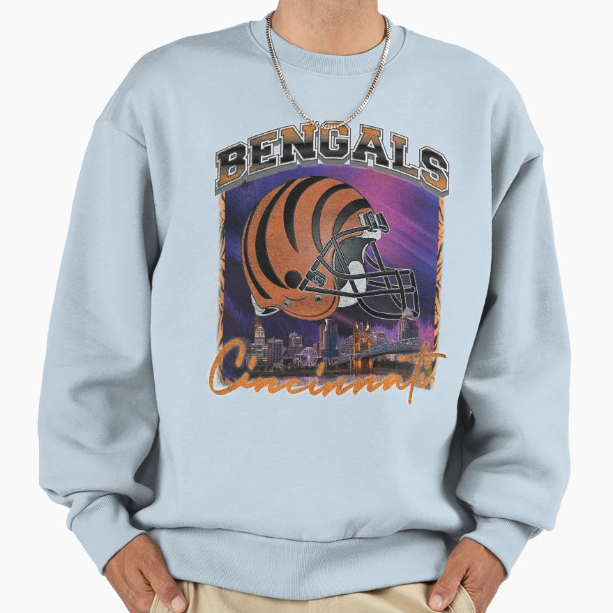 Who Dey Sweatshirt - Graphic Print Men Women - T-Shirt, Sweatshirt, Hoodie