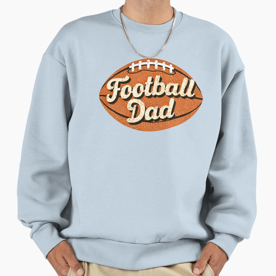 Football Dad Gridiron T-Shirt - Aesthetic Graphic Unisex - T-Shirt, Sweatshirt, Hoodie