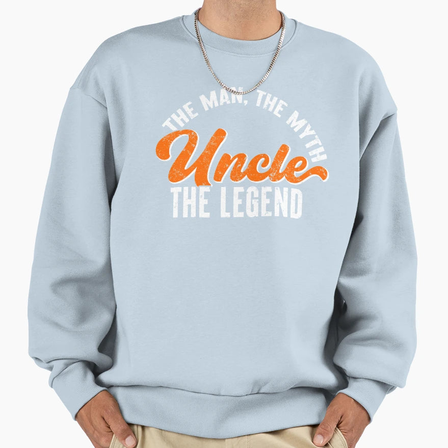 Uncle Myth Legend Sweatshirt - Fun Novelty Design Unisex - T-Shirt, Sweatshirt, Hoodie