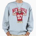 Championship Defensive End Sweatshirt - Minimalist Print for Adults - T-Shirt, Sweatshirt, Hoodie