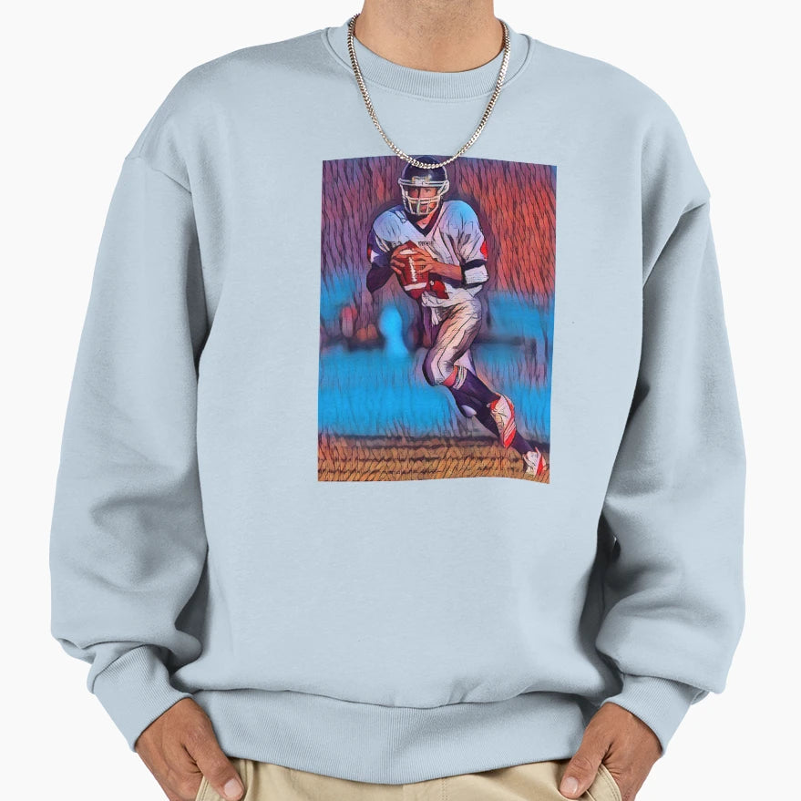 Football Life Sweatshirt - Fun Novelty Design Men Women - T-Shirt, Sweatshirt, Hoodie