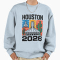 Houston 2026 Space Shuttle Football V23 T-Shirt - Graphic Print for Adults - T-Shirt, Sweatshirt, Hoodie