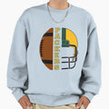Wisconsin Football Helmet Sweatshirt - Custom Art Print Unisex - T-Shirt, Sweatshirt, Hoodie