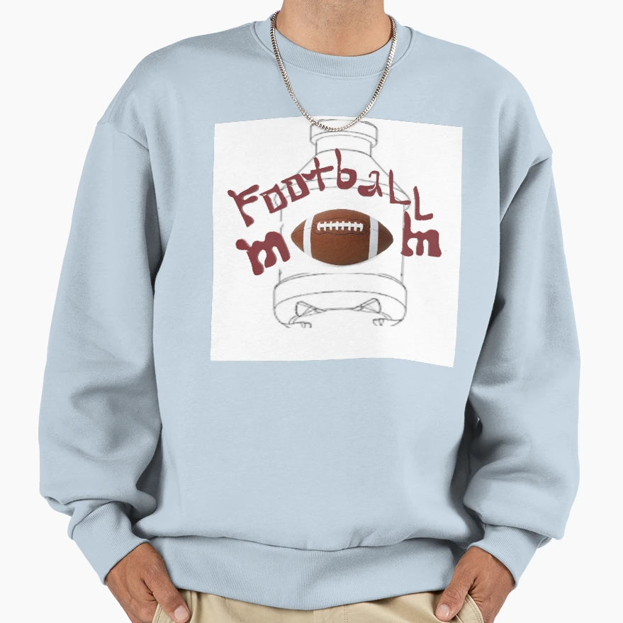 Football Mom Sweatshirt - Unique Graphic for Adults - T-Shirt, Sweatshirt, Hoodie