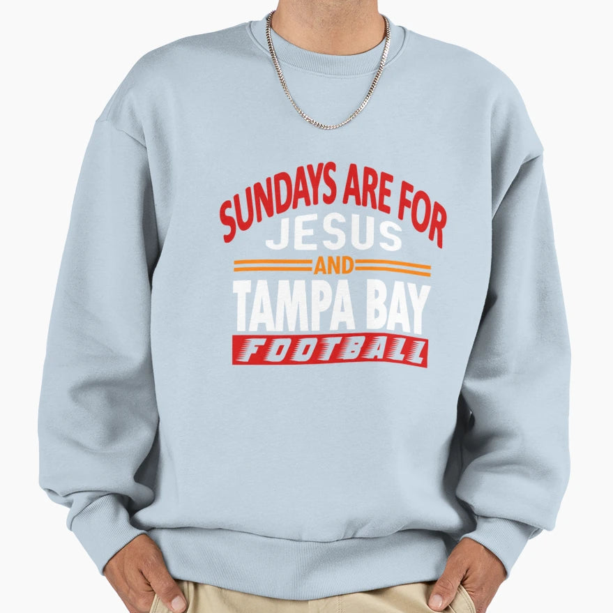 Tampa Bay Pro Football Sundays Sweatshirt - Fun Novelty Design Men Women - T-Shirt, Sweatshirt, Hoodie