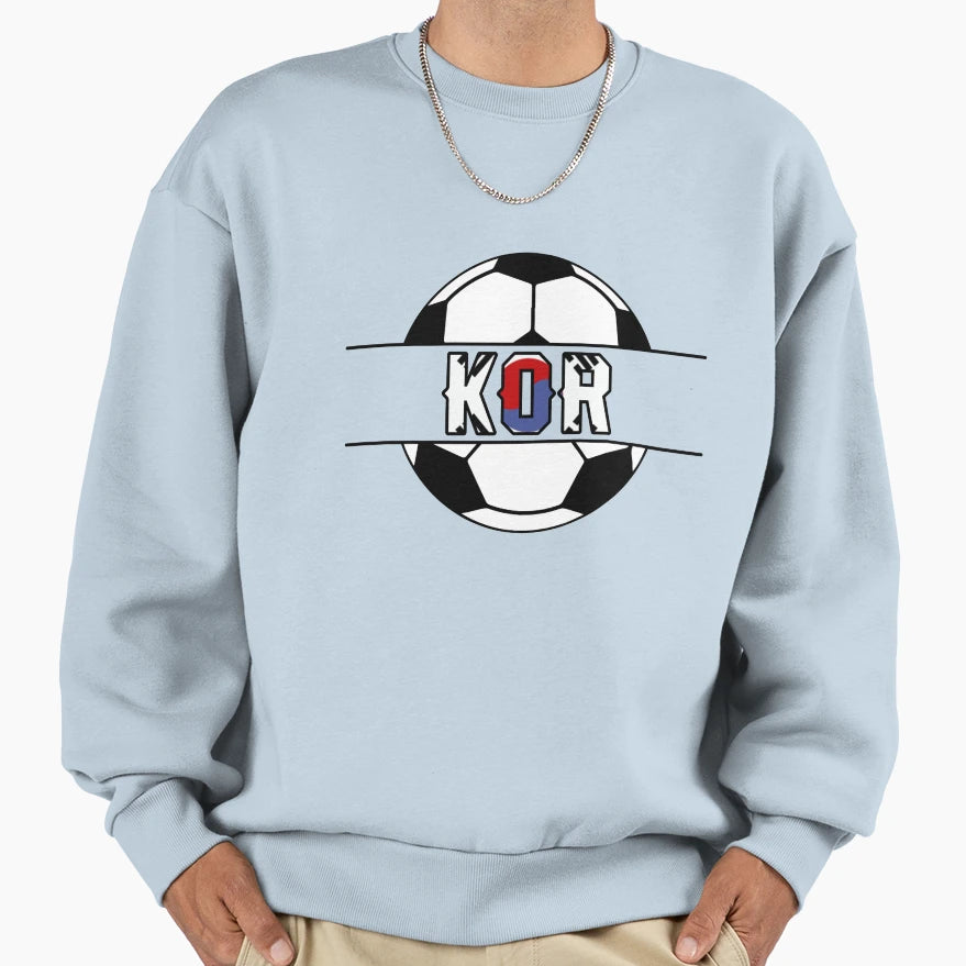 South Korea Soccer Kor Sweatshirt - Minimalist Print Men Women - T-Shirt, Sweatshirt, Hoodie
